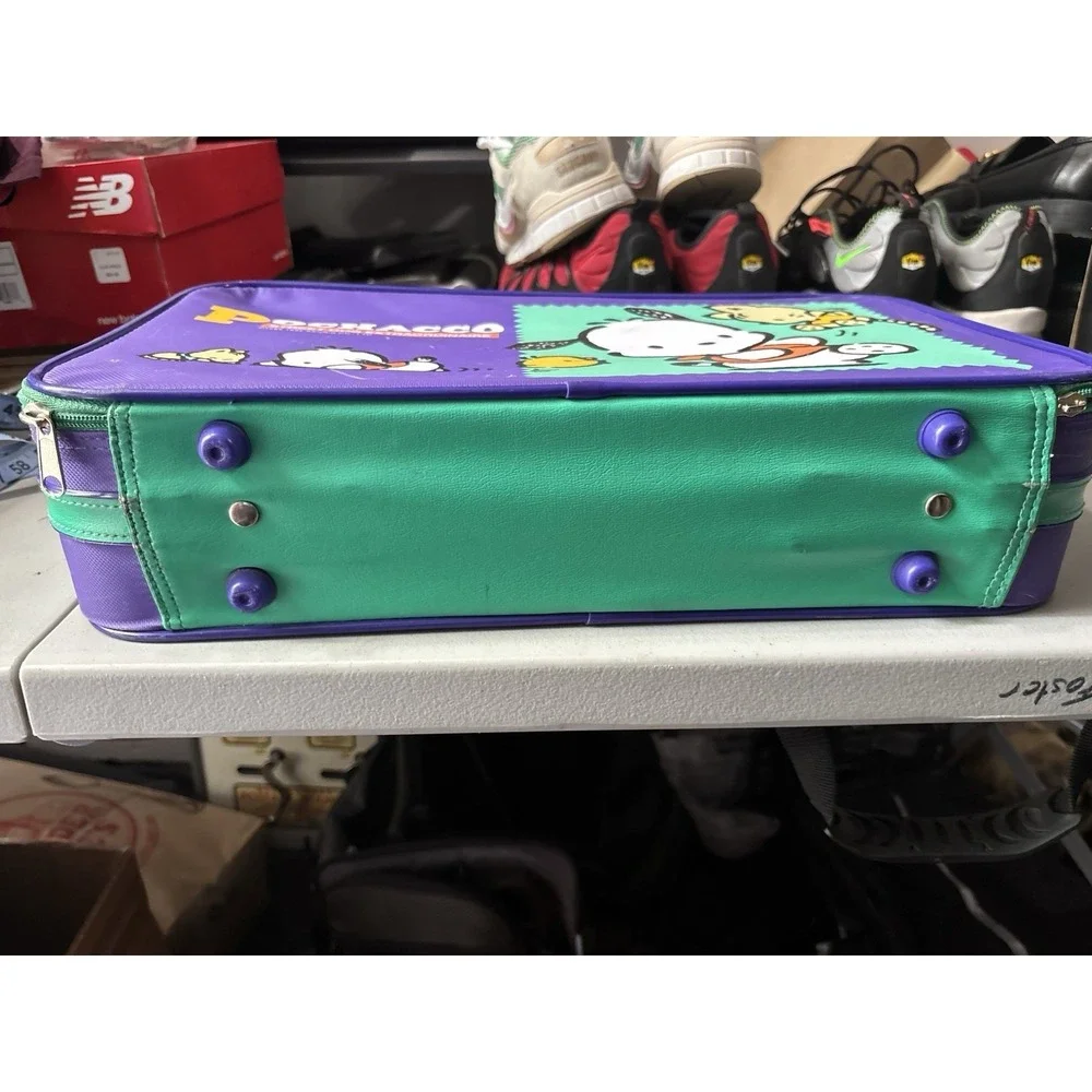 Vintage Sanrio Purple Pochacco 1995 Luggage
